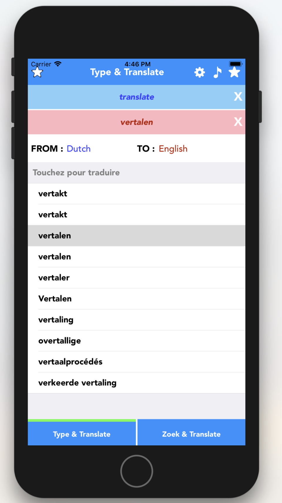 Dutch to English Translator App for iPhone,iPad and Android